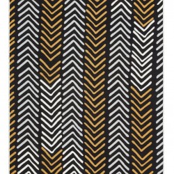 Yıkanabilir Çift Taraflı Modern Desenli Dokuma Kilim 'TRAKTÖR'