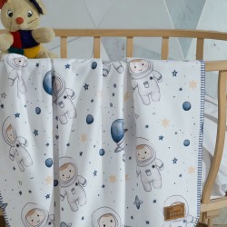 Polar Baskılı Bebek Battaniyesi 80x100 Cm ASTRONOT